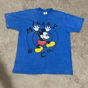 Vintage 90s Mickey Company Walt‎ Disney Single Stitch Cartoon Shirt Size Large